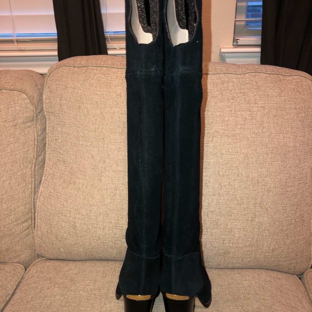 Michael Kors Tall suede boots - Picture 3 of 4